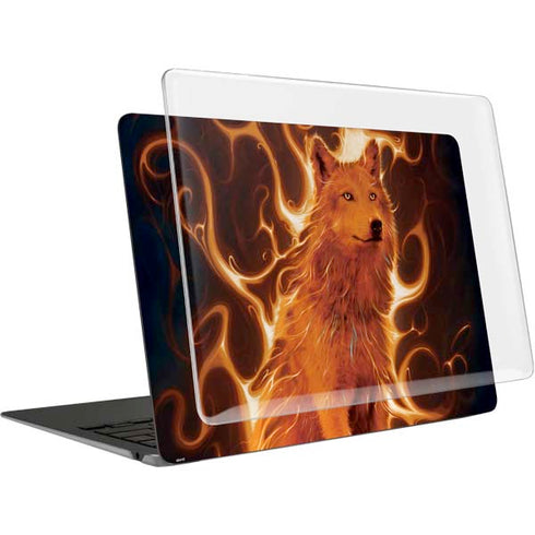 Phoenix Wolf by Vincent Hie MacBook Air 13in (2020) Case plus Skin